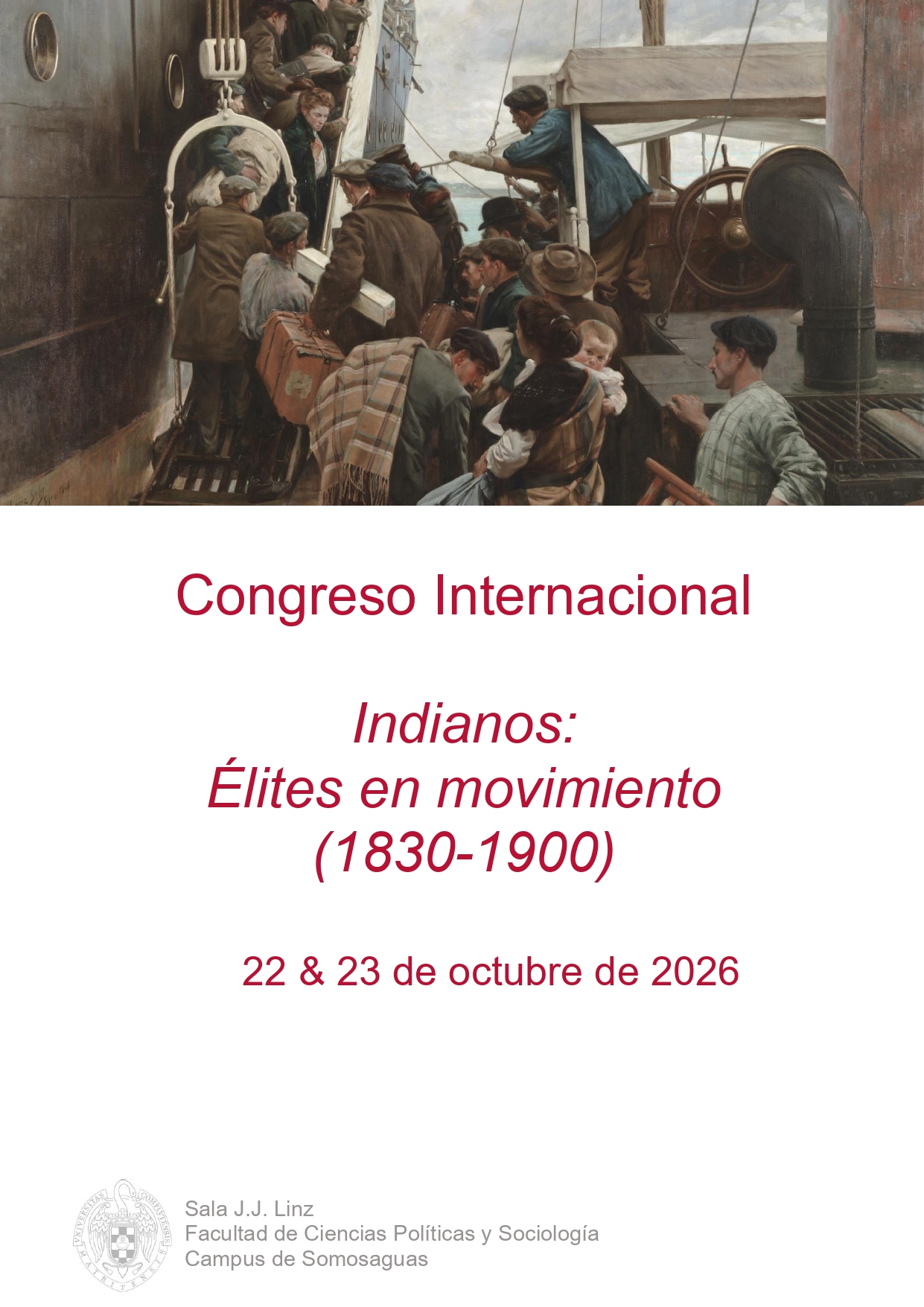 Congreso "Indianos: Élites en movimiento (1830- 1900)"