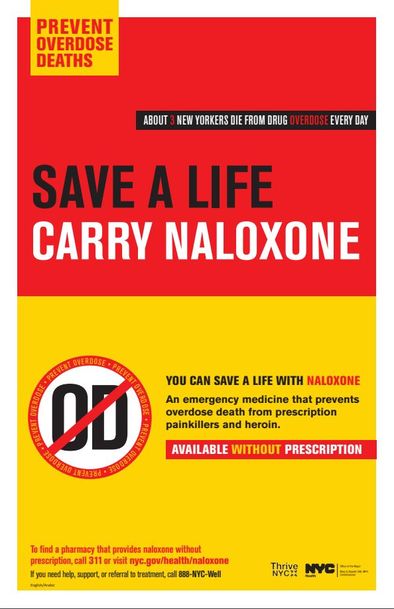 "Salve una vida. Lleve consigo naloxona", por Araceli Manjón-Cabeza Olmeda