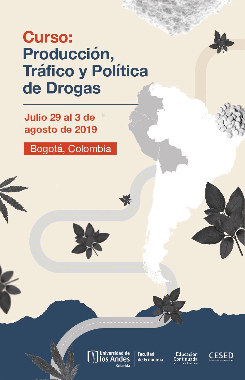Carlos Brito Siso participó en el "II Curso Producción, Tráfico y Políticas de Drogas en el Área Andina", celebrado en Bogotá, Colombia