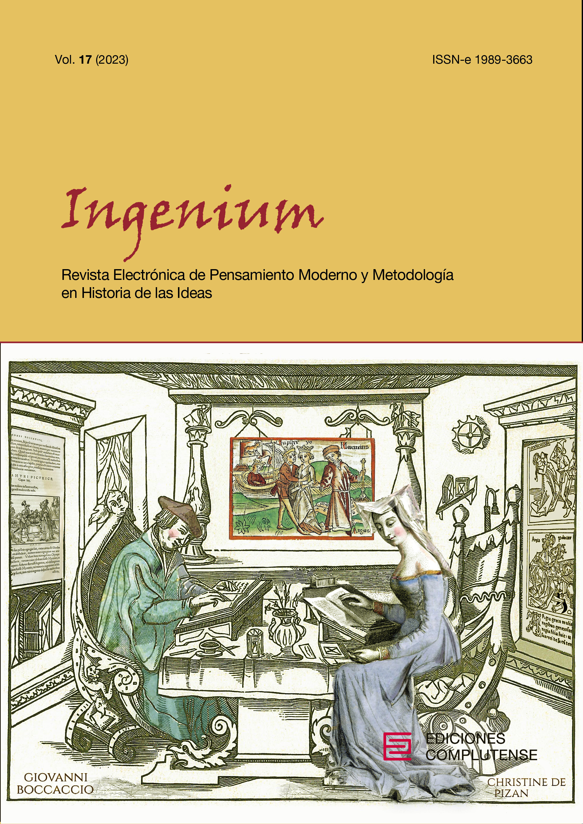 'Ingenium. Revista Electrónica de Pensamiento Moderno y Metodología en Historia de la Ideas', Vol. 17 (2023)