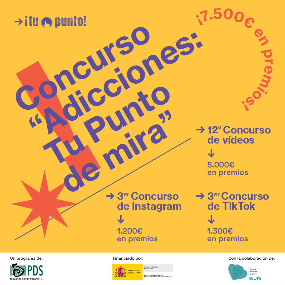 Concurso "Adicciones: Tu Punto de mira" Edición 2023