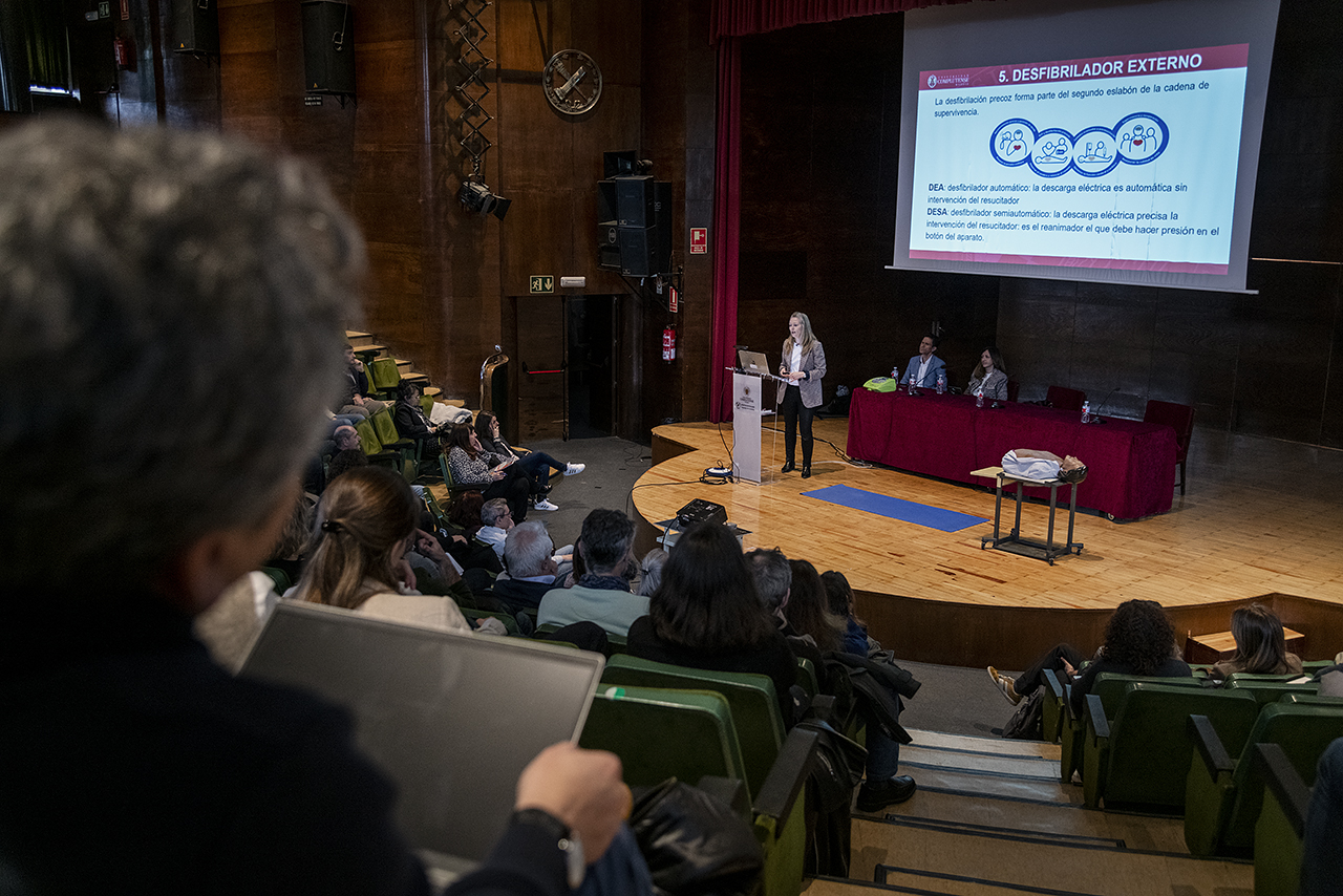 Jornada soporte básico vital y primeros auxilios