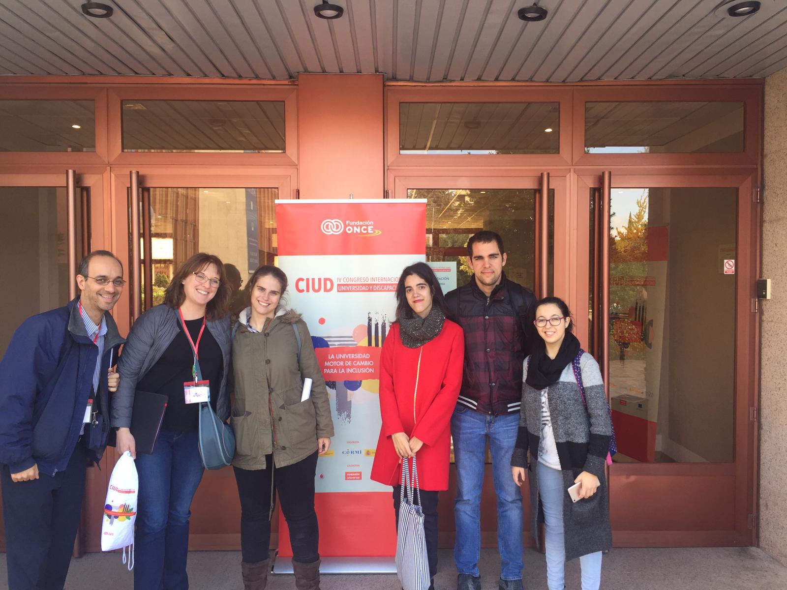 El póster "Ciencia para todos en la Universidad" ganador del IV Congreso Internacional Universidad y Discapacidad