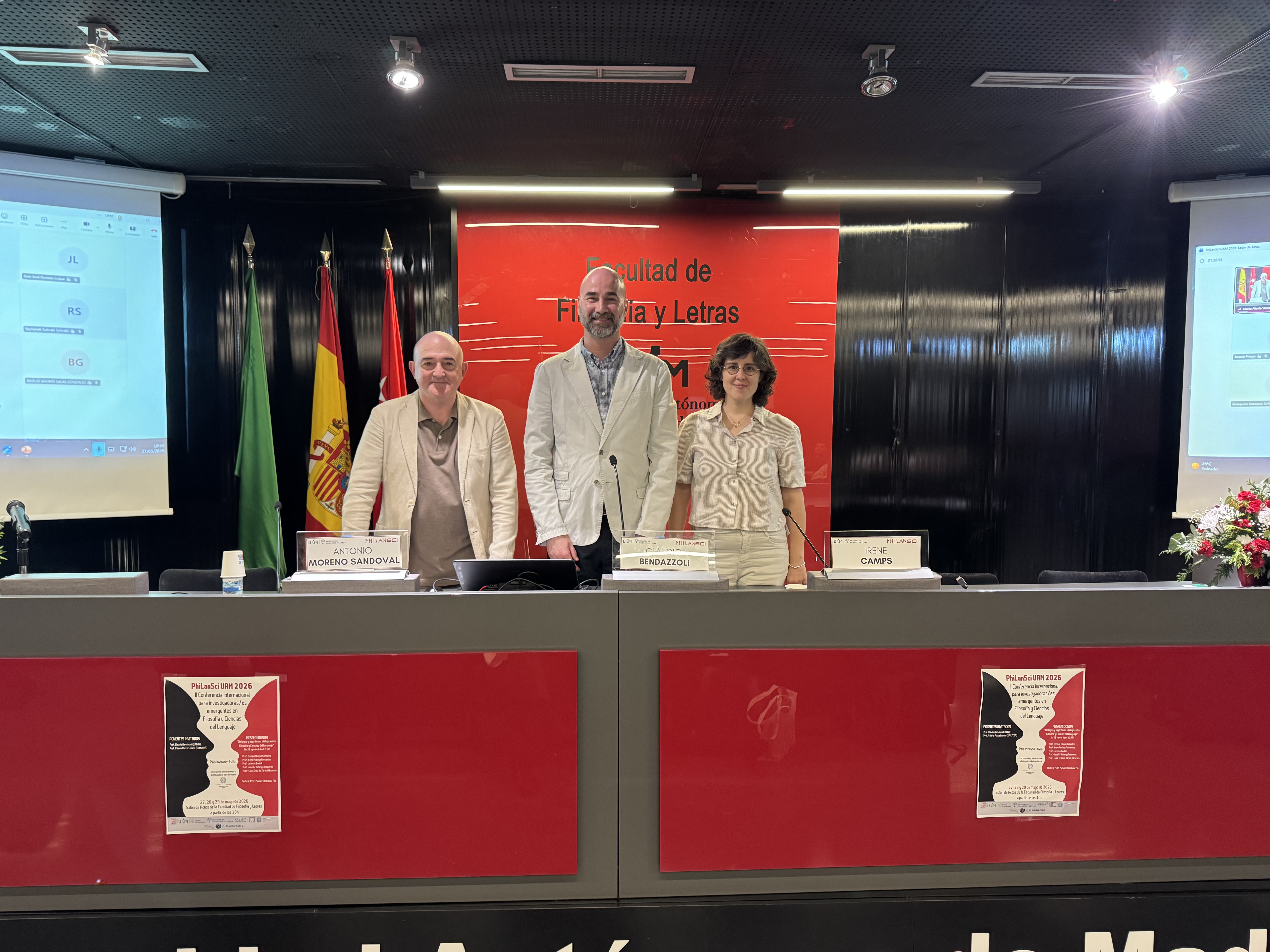 Participación del NODO CLARIAH-CM en Congreso Philansci 2026 en la Facultad de Filolosofía y Letras de la UAM