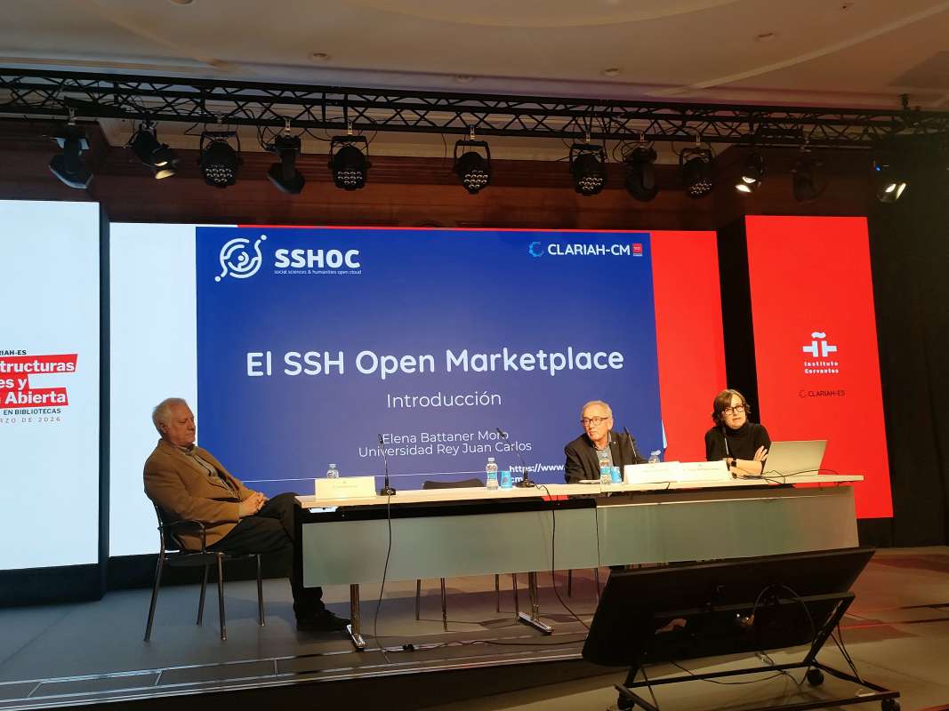 CLARIAH-CM Node participates at the 1st CLARIAH-ES Conference on Libraries: Digital Infrastructures and Open Science