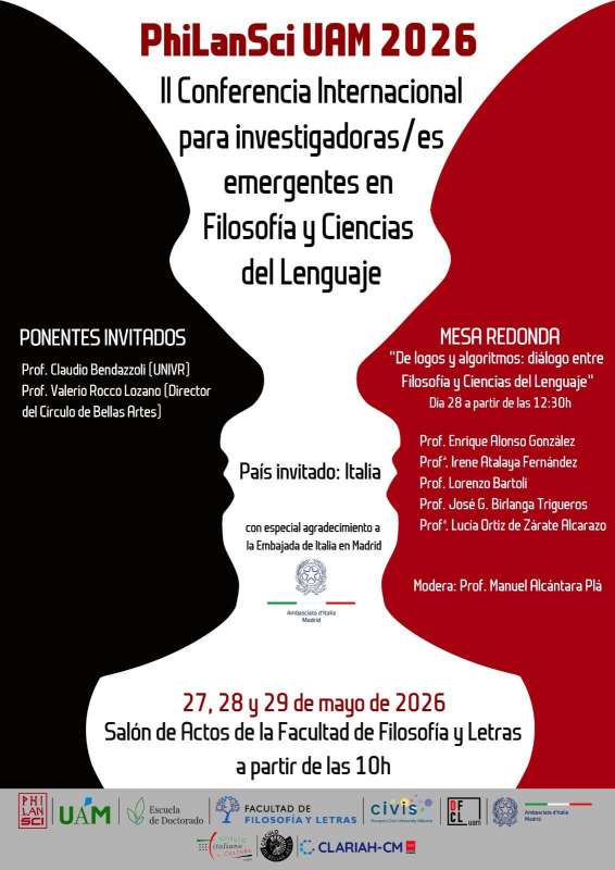 PhiLanSci UAM 2026: 2nd International Conference for Emerging Researchers in Philosophy and Linguistics