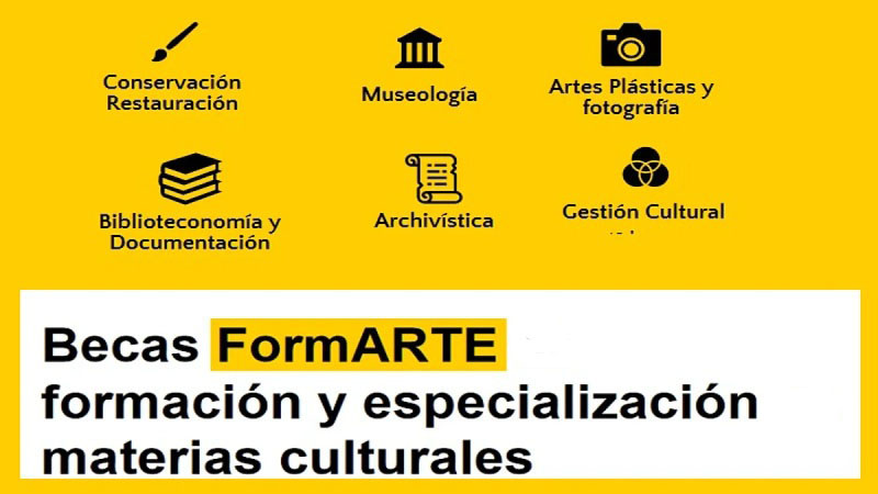 Becas FormARTE del Ministerio de Cultura