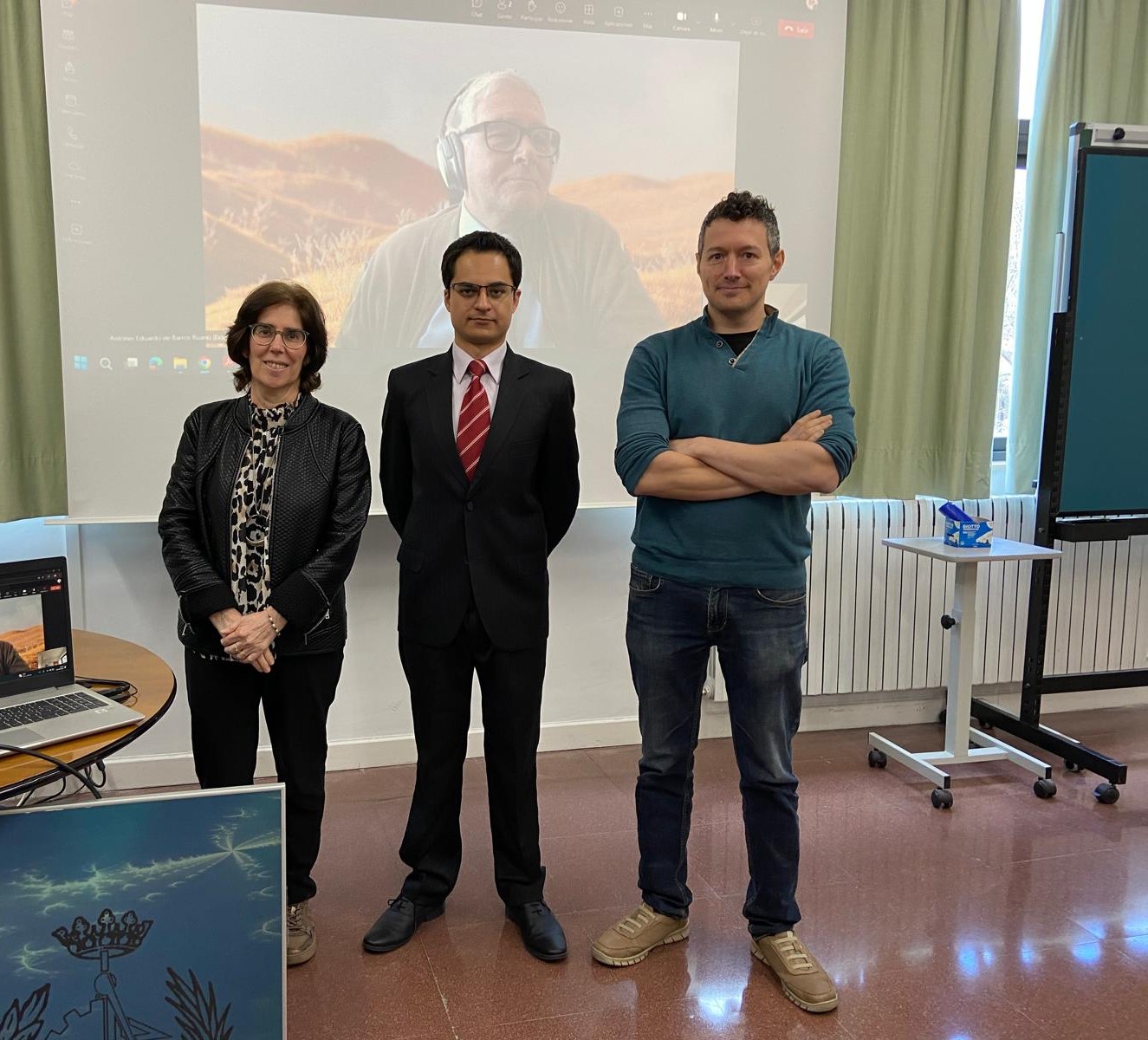 Eduardo Muñoz Palomeque defends his doctoral thesis on intelligent control of complex dynamic systems - 1