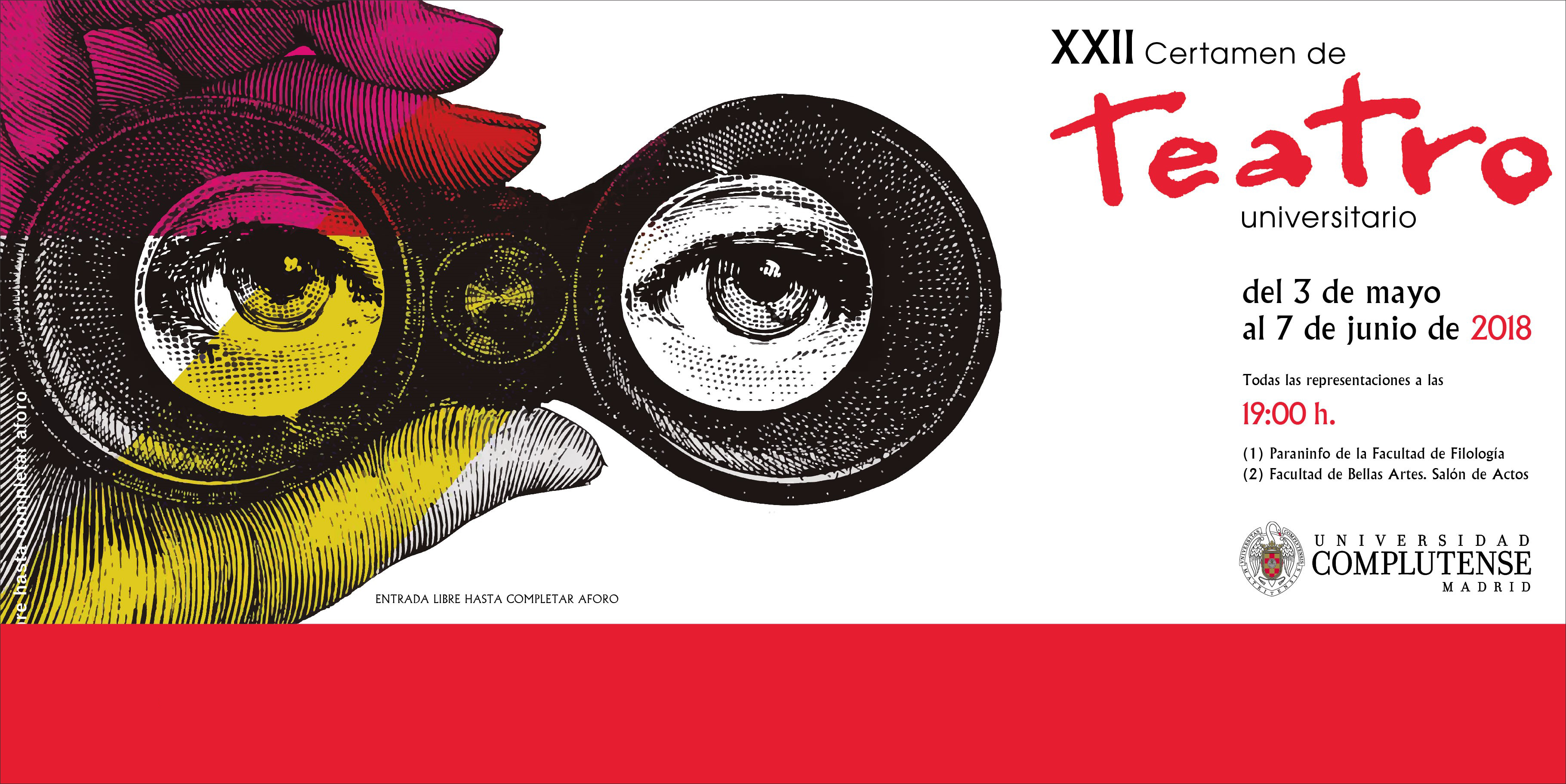Disfruta con el teatro Complutense. Representaciones, hasta el 7 de junio
