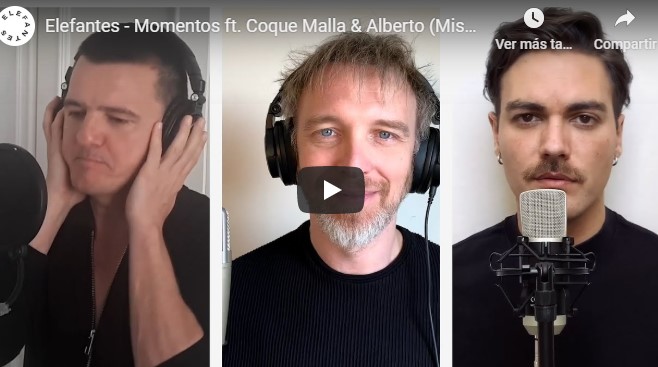 Así se gestó la nueva versión de Momentos, un himno musical para recaudar fondos para investigar sobre la COVID-19