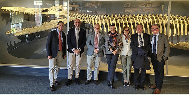 El Museo de Historia Natural de la Universidad de Harvard acogió la reunión de primavera del Consejo Académico del Real Colegio Complutense en Harvard