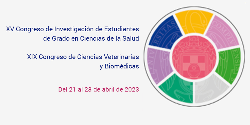 XV Congreso de Investigación de Estudiantes de Grado en Ciencias de la Salud. XIX Congreso de Ciencias Veterinarias y Biomédicas