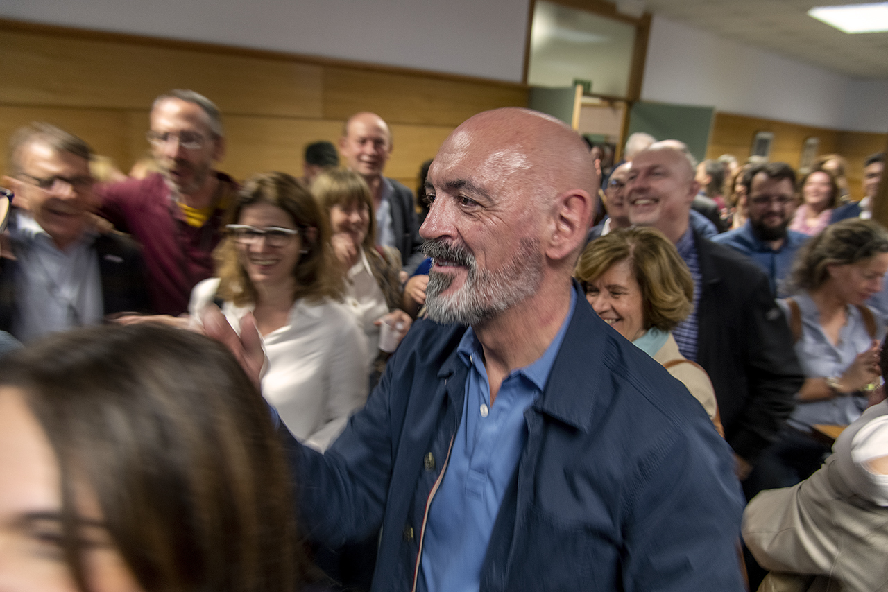 Joaquín Goyache, reelegido rector: “Entre todos y todas vamos a hacer una Universidad Complutense mejor”