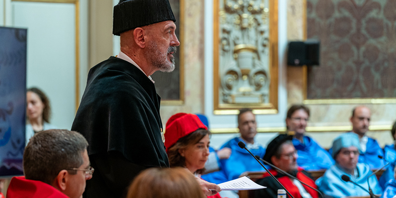 El rector Goyache demanda una financiación sostenible en la apertura del nuevo curso