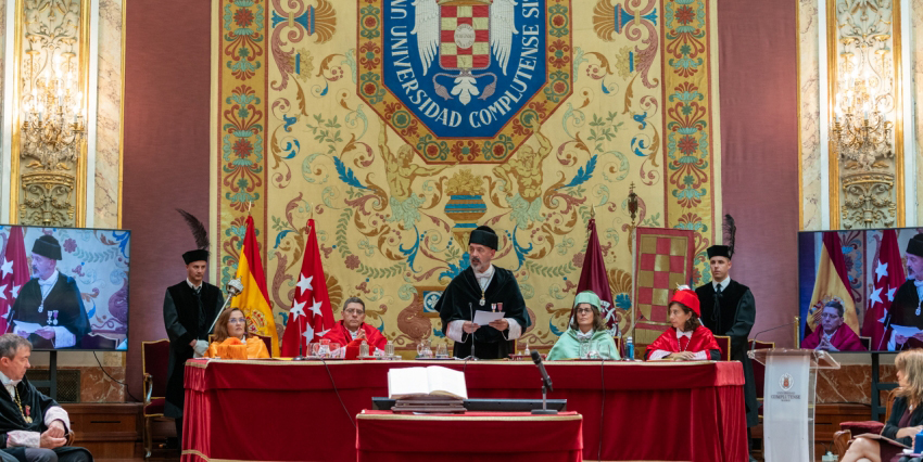 El rector Goyache demanda una financiación sostenible en la apertura del nuevo curso