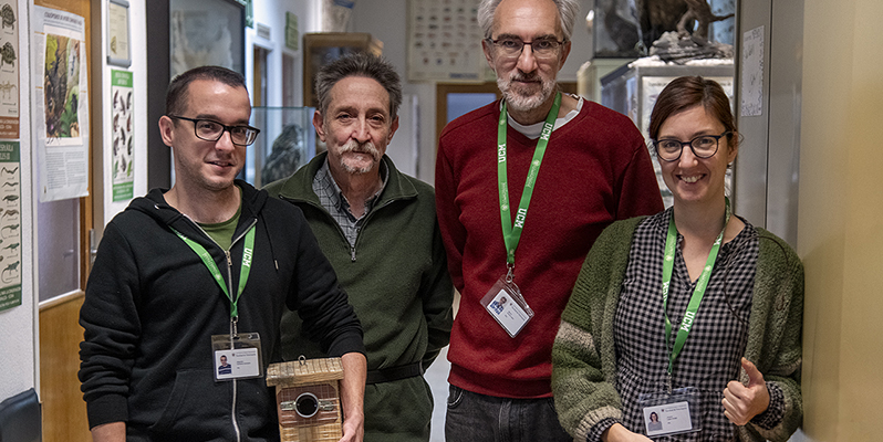 Profesores de Veterinaria, asesores para el fomento de la biodiversidad del parque de Valdebernardo