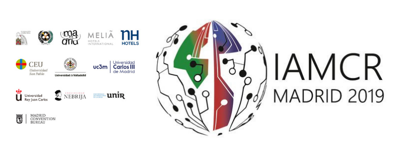 IAMCR (International Association for Media and Communication Research) Conference Madrid, 7-11 julio 2019