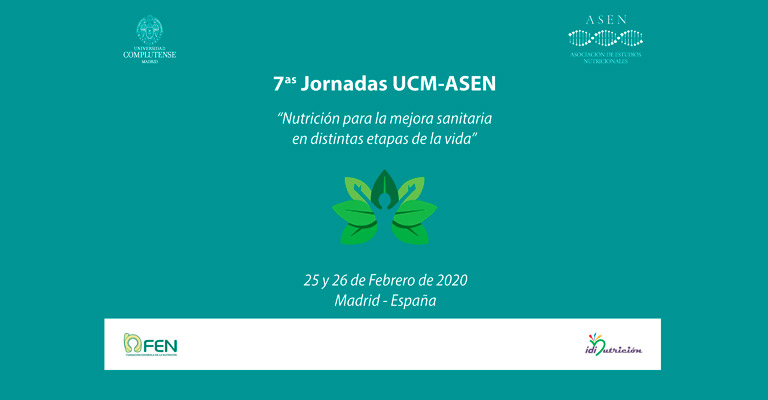 Jornadas UCM-ASEN: Nutrición para mejora sanitaria en distintas etapas de la vida