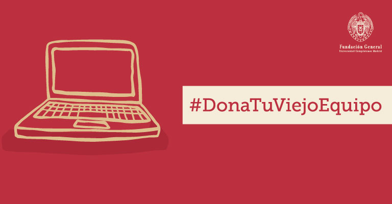 #DonaTuViejoEquipo y ayuda a los estudiantes de la Comunidad de Madrid