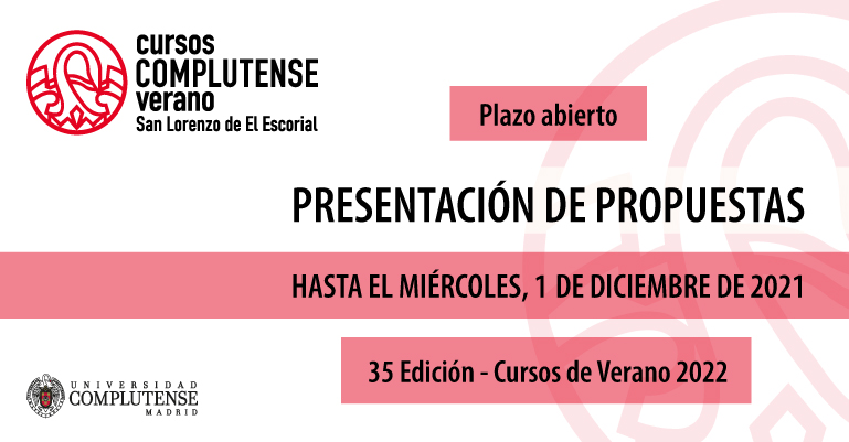 ¡Presenta tu propuesta para la XXXV Edición de Cursos de Verano!