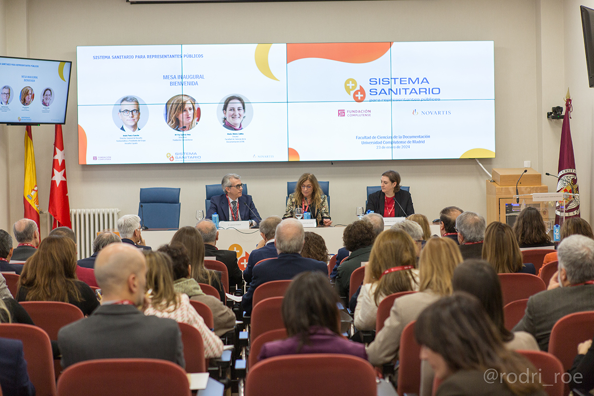La Fundación Complutense y Novartis apuestan por el debate sobre los retos de la sanidad, con el foro: “Sistema sanitario para representantes públicos”