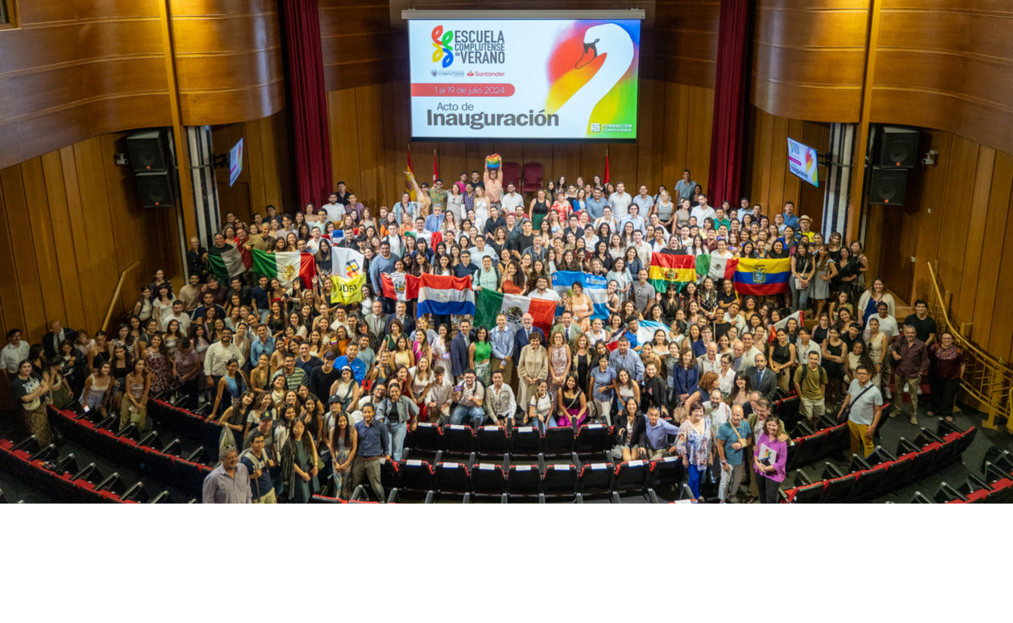 658 estudiantes de 29 países, en los 43 cursos de la XXIII ECV