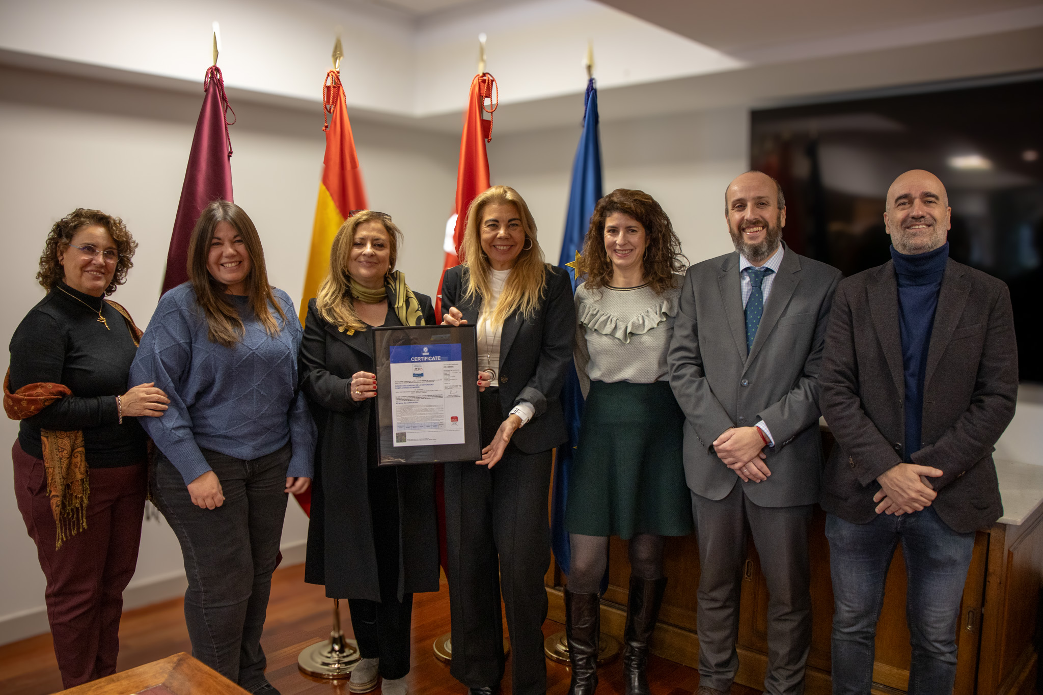 La Fundación Complutense obtiene la certificación del Esquema Nacional de Seguridad, tras una auditoría de Bureau Veritas - 1