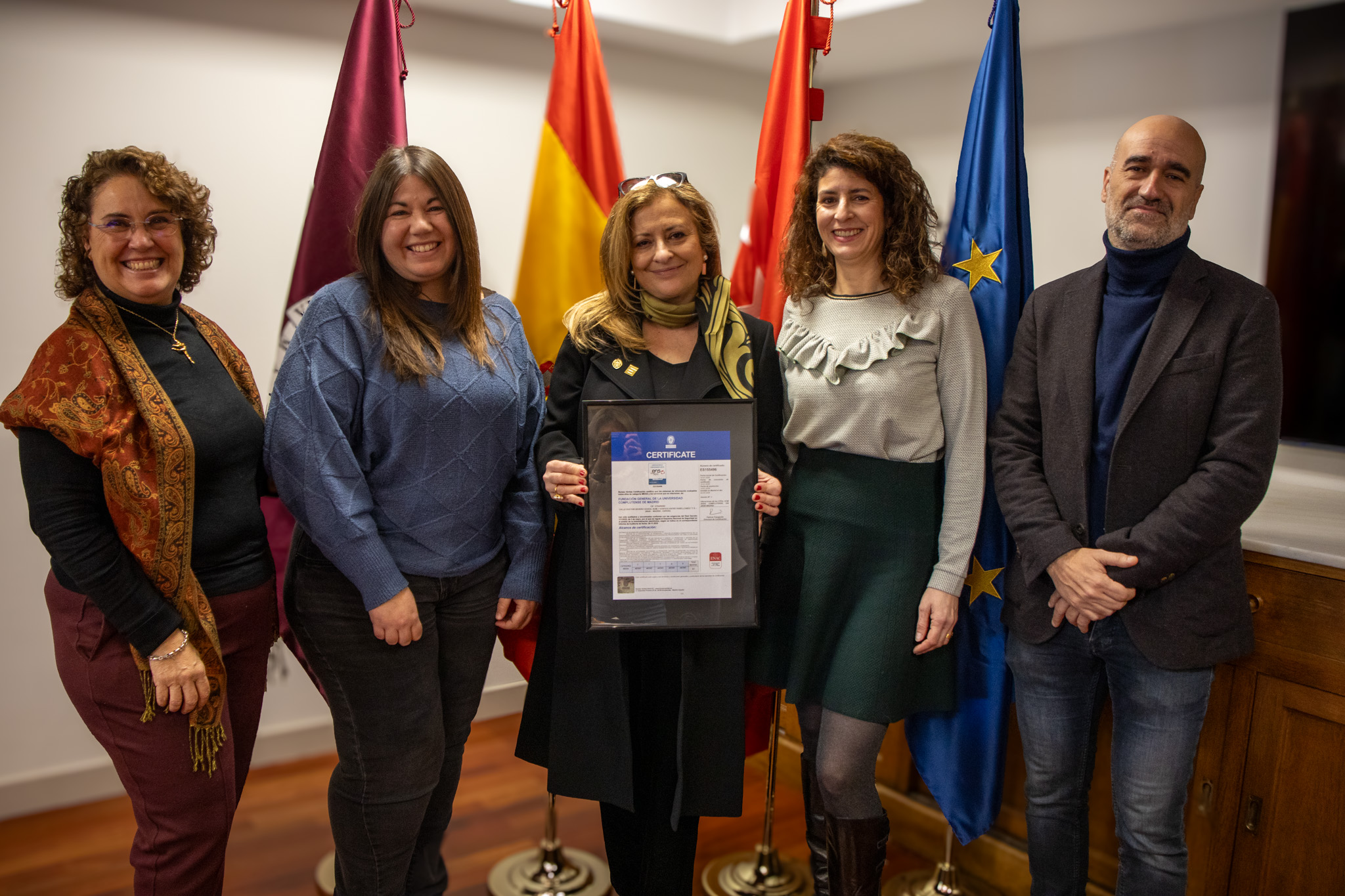 La Fundación Complutense obtiene la certificación del Esquema Nacional de Seguridad, tras una auditoría de Bureau Veritas - 2