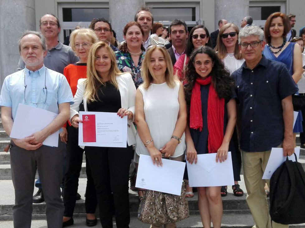 La Prof.ª María Paz García Vera galardonada por la Universidad Complutense con un Diploma de Excelencia Docente (curso 2014-2015)