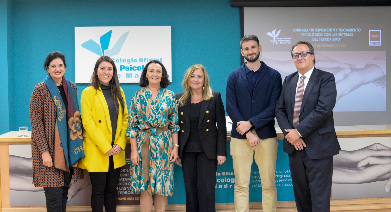 Nuestro equipo participa en la Jornada Intervención y Tratamiento Psicológico con las Víctimas del Terrorismo organizada por la CAM y el COP de Madrid