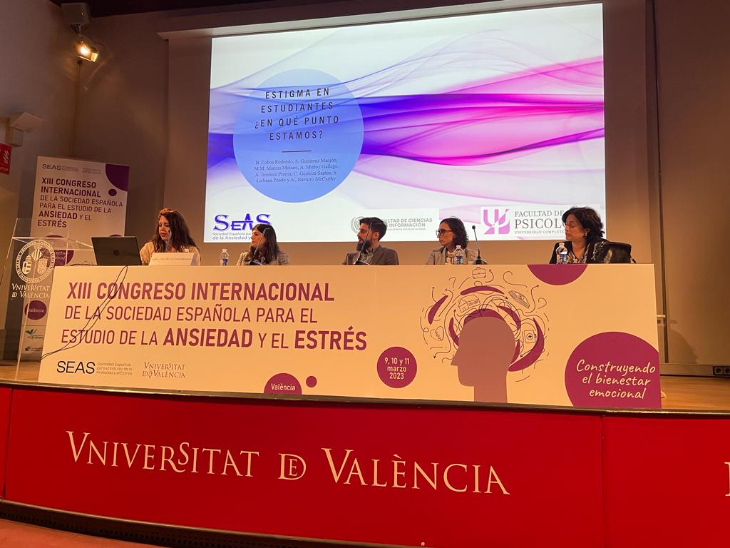 Nuestro equipo de investigación participa con tres simposios en el XIII Congreso Internacional de la Sociedad Española para el Estudio de la Ansiedad y el Estrés (SEAS) - 4