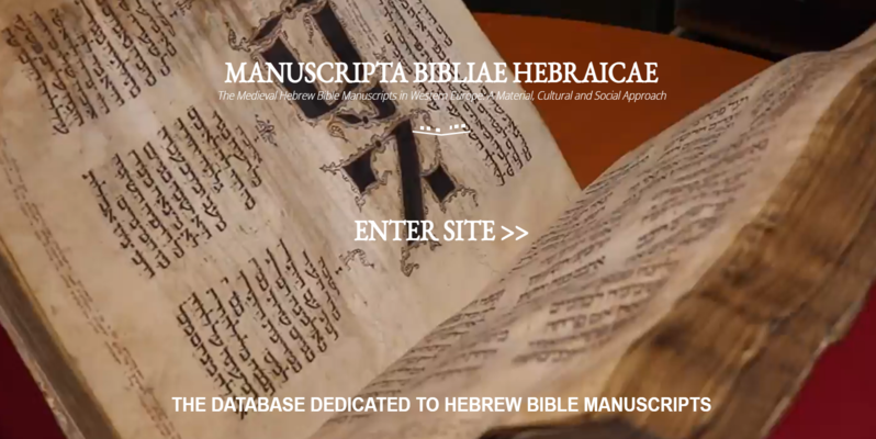 Convenio UCM-AMU: Base de datos Manuscripta Bibliae Hebraicae (MBH)
