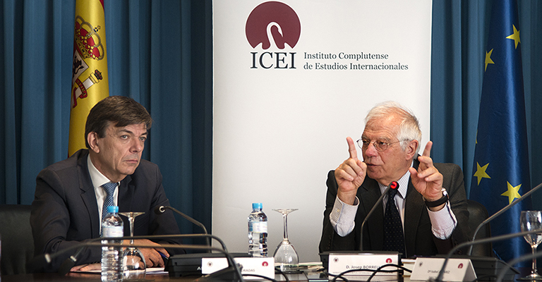 Diálogos ICEI, con el Ministro de Exteriores Josep Borrell