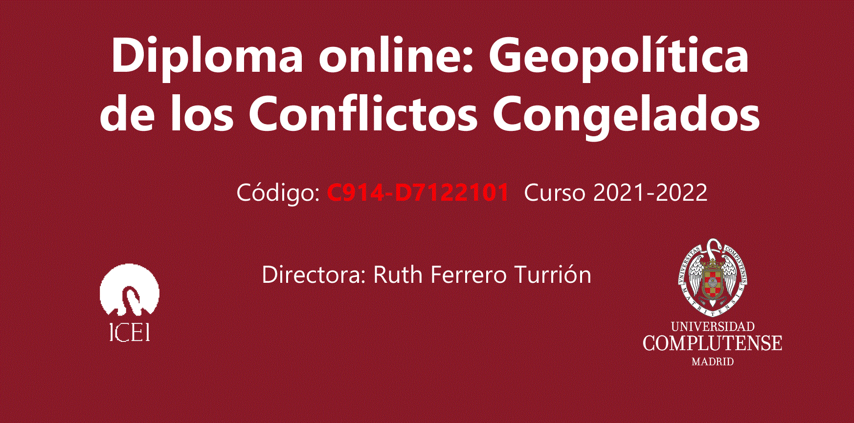 Diploma Online: Geopolítica de los conflictos congelados