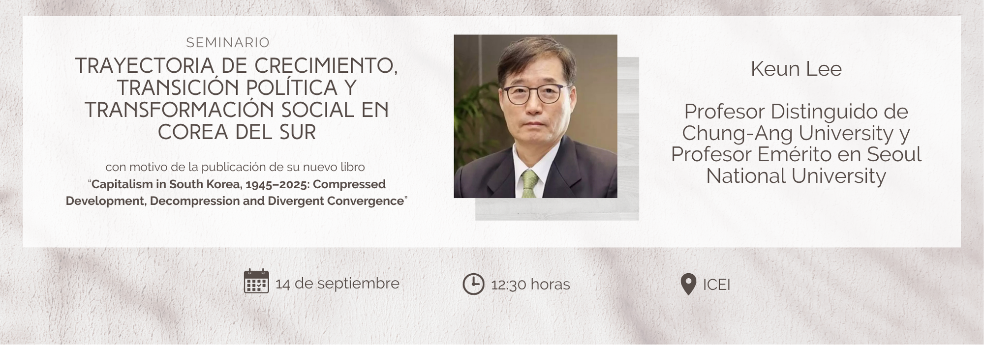 Registro para asistencia
