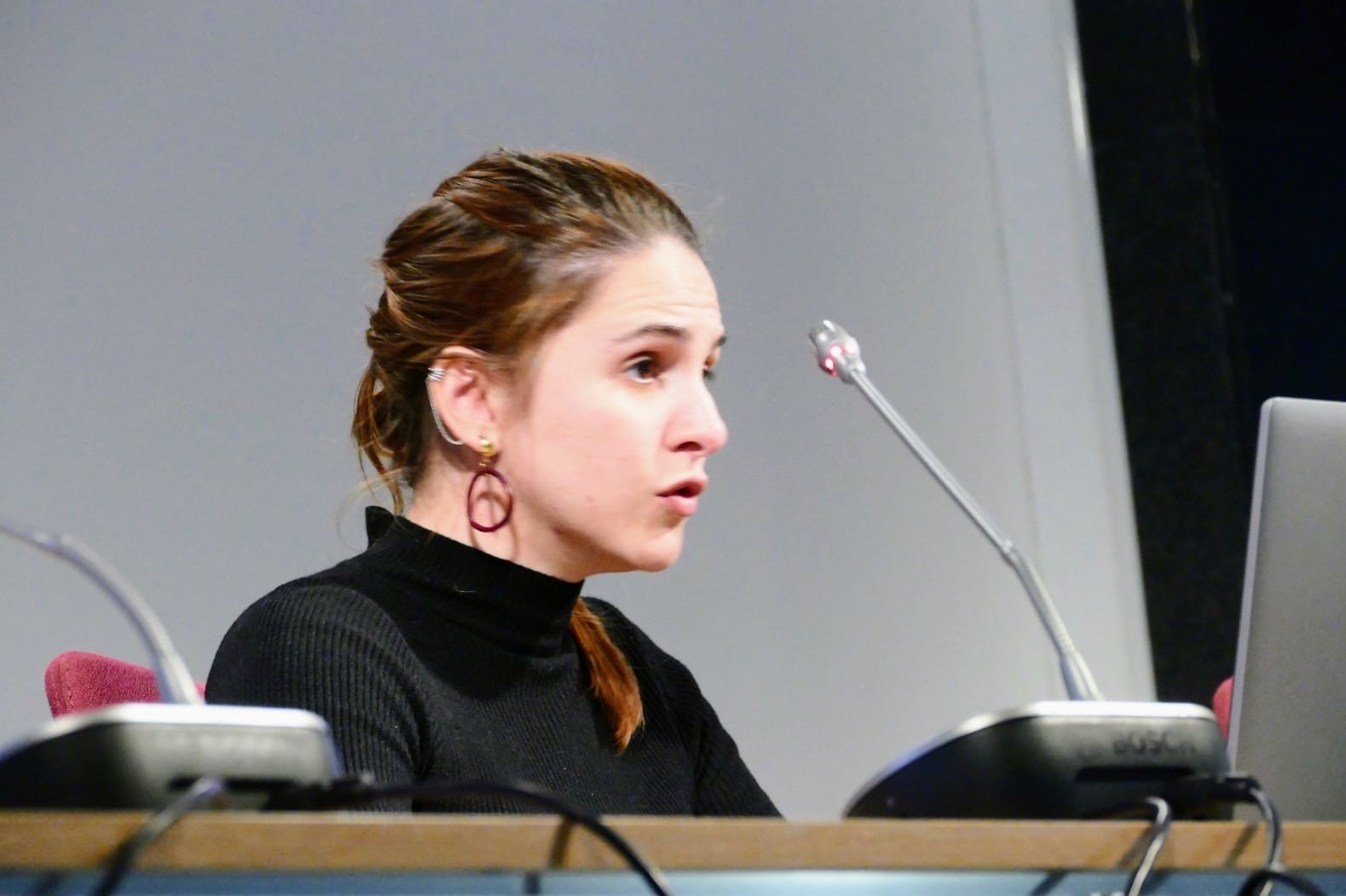 La Dra. Ana Cuesta, secretaria académica de CAPIRE, imparte una conferencia en las VII Jornadas Alavesas de Arte Románico