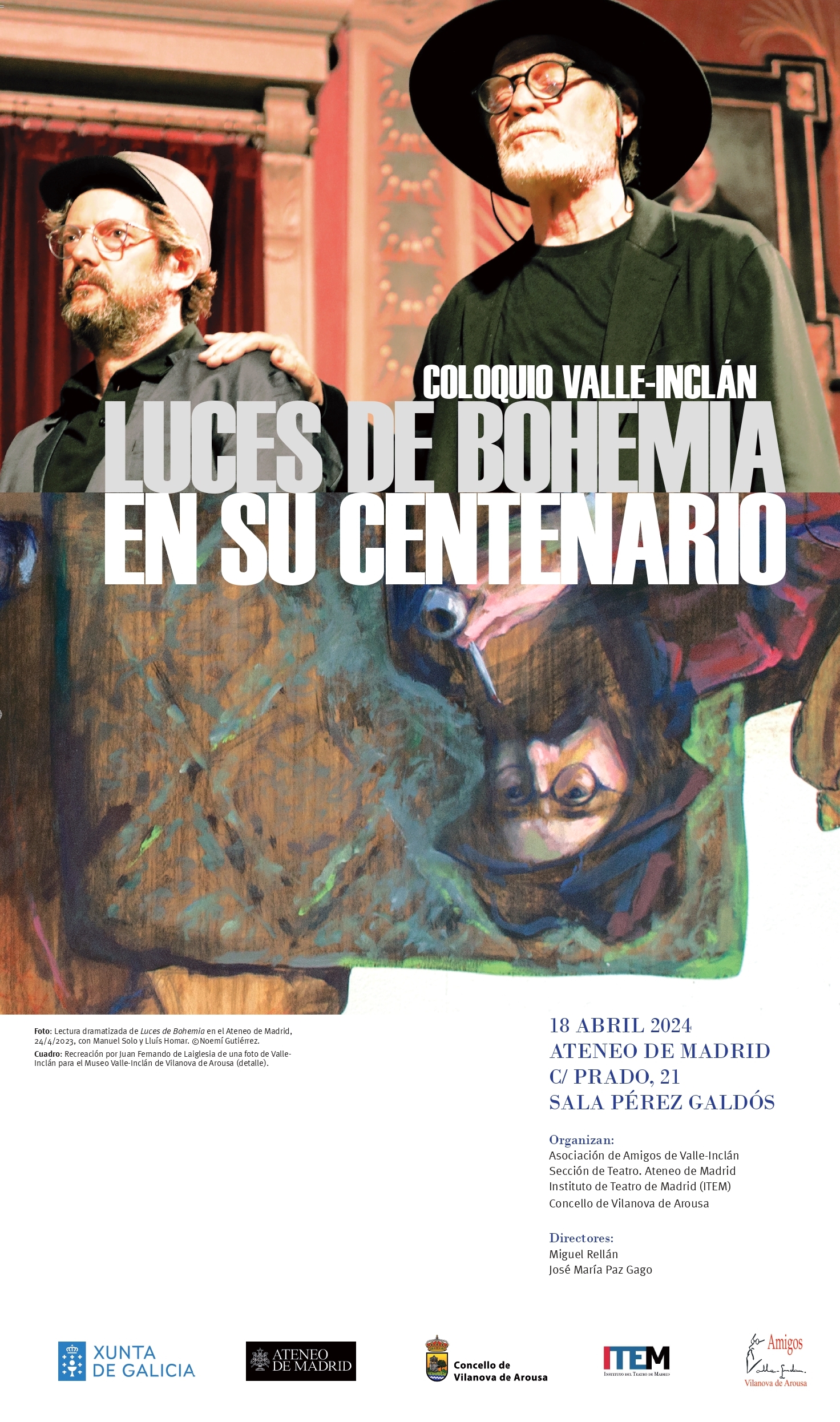 Coloquio Valle-Inclán: Luces de bohemia en su centenario