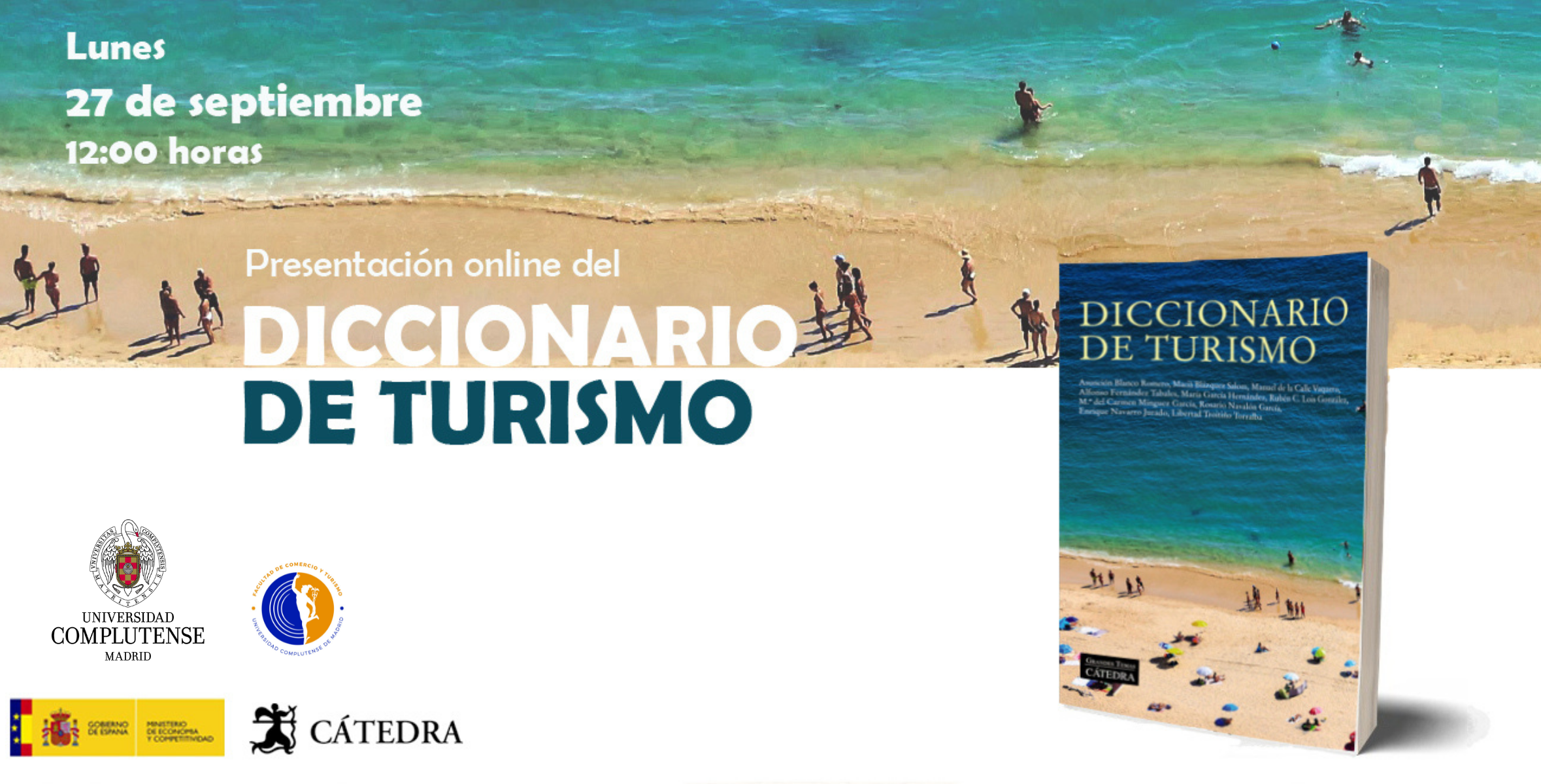 Presentación del Diccionario de Turismo en la Facultad de Comercio y Turismo