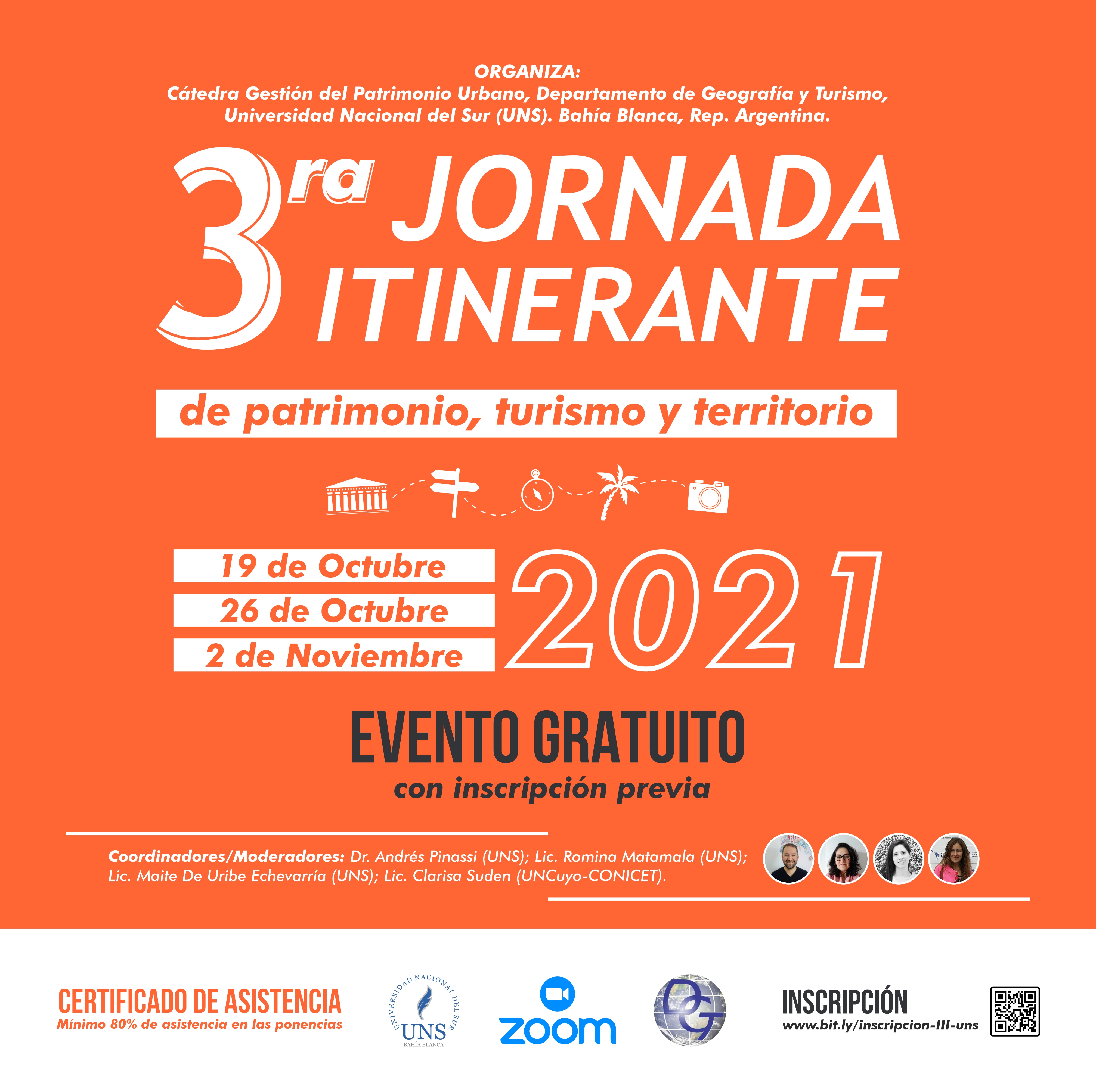 Manuel de la Calle en III Jornada Patrimonio, Turismo y Territorio. 19 de octubre de 2021.