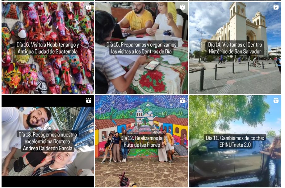 Sigue el diario de nuestro proyecto de Cooperación en El Salvador en Instagram