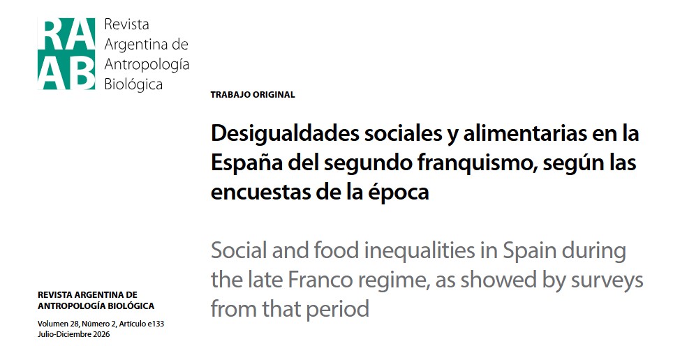 Publicaciones recientes del Grupo EPINUT