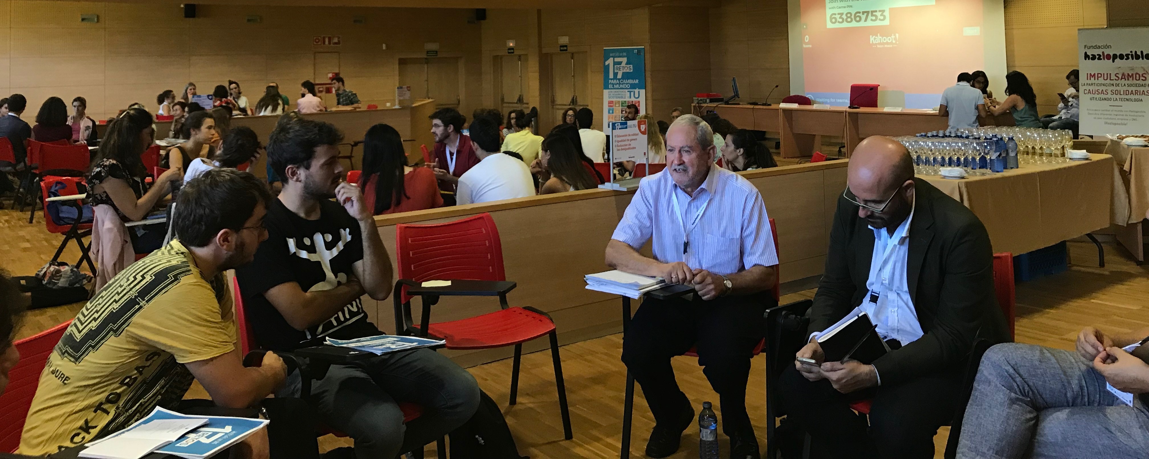 SEMINARIO: “17 RETOS PARA CAMBIAR EL MUNDO” ORGANIZADO POR LA FUNDACIÓN HAZLO POSIBLE EN COLABORACIÓN CON LA COMUNIDAD DE MADRID Y LA UNIVERSIDAD COMPLUTENSE DE MADRID