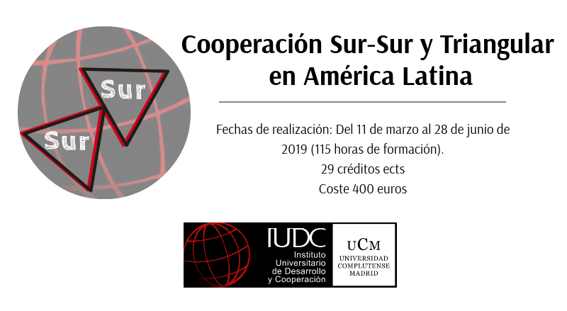 COOPERACIÓN SUR-SUR Y TRIANGULAR EN AMÉRICA LATINA