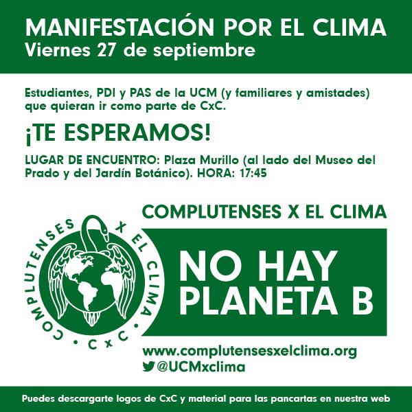 Complutenses por el clima