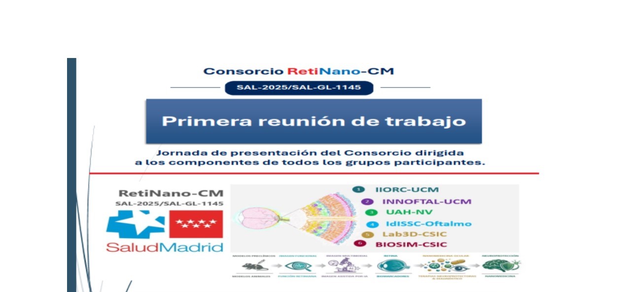 Primera reunión de trabajo RetiNano-CM