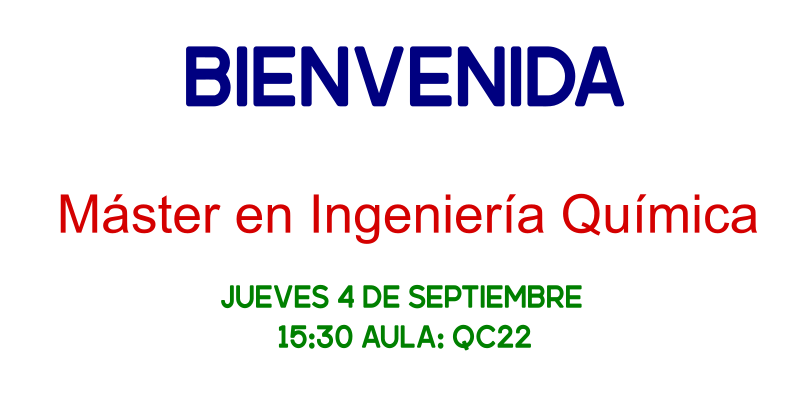 Acto de bienvenida