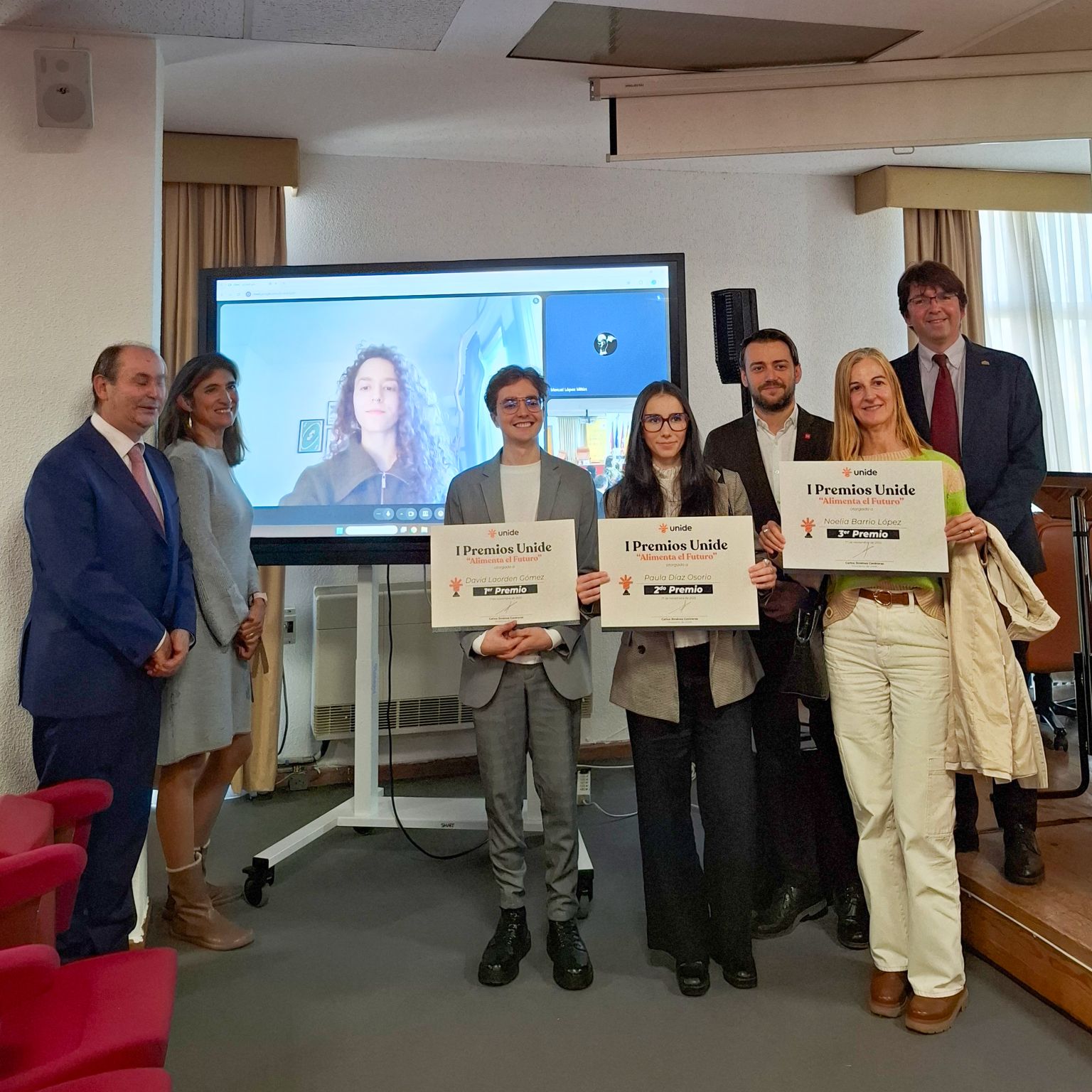 Galería de imágenes de la I Edición de los Premios Universitarios UNIDE