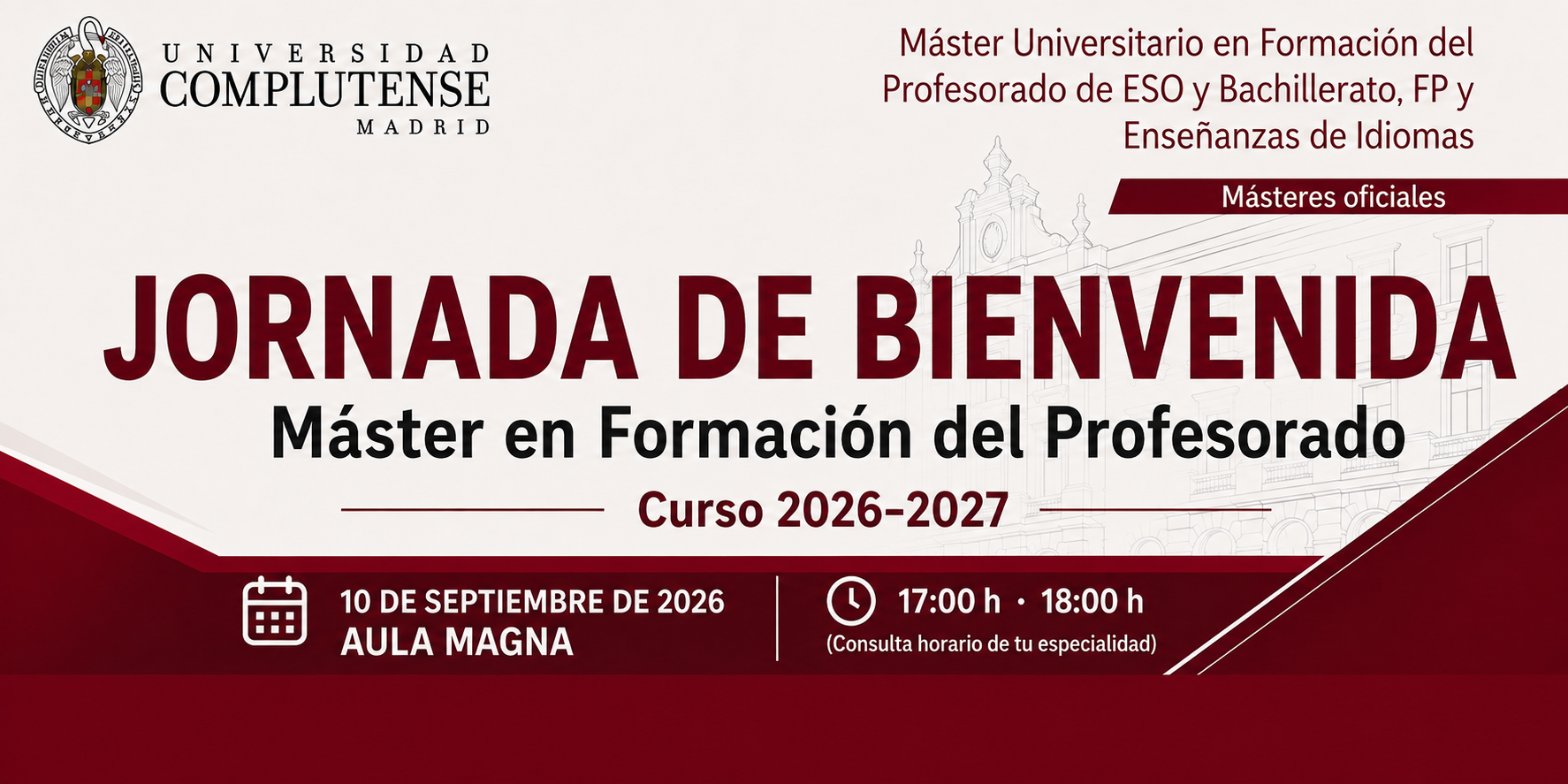 Jornada de Bienvenida