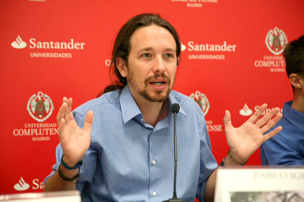 Pablo Iglesias: “La gente milita en los medios de comunicación, no en los partidos políticos”