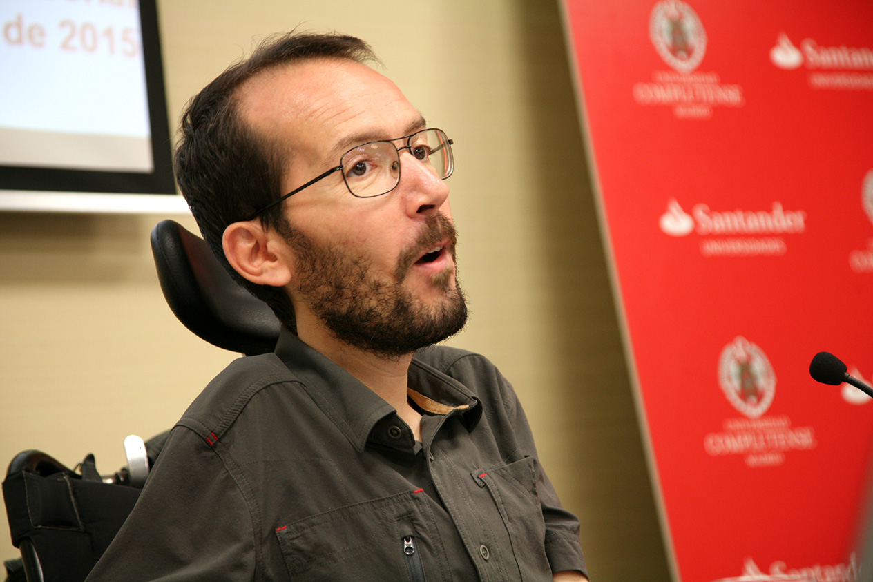 Pablo Echenique: “Cuanto más gente participe de lo común, mejor nos irá a todos”